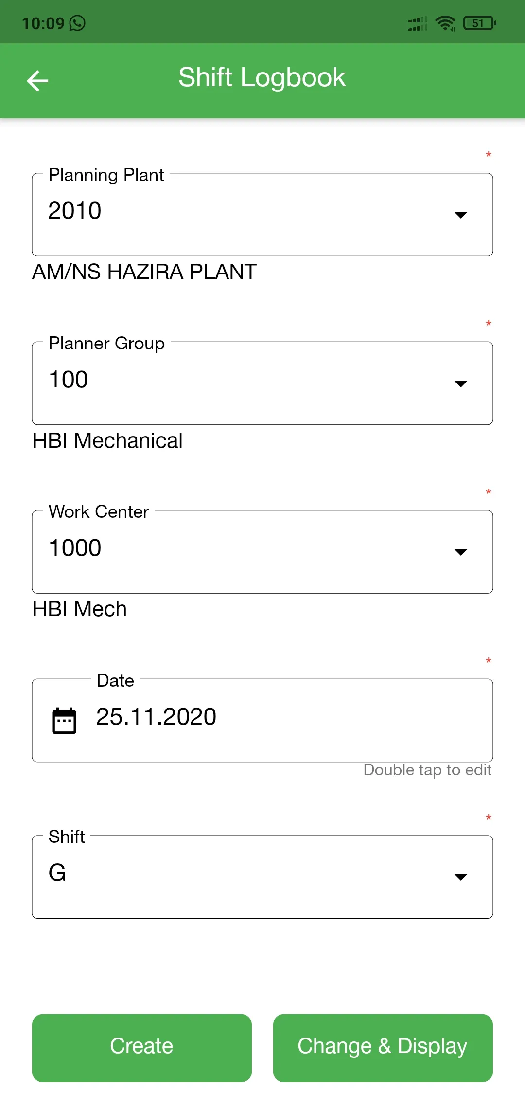 AM/NS Plant Maintenance | Indus Appstore | Screenshot