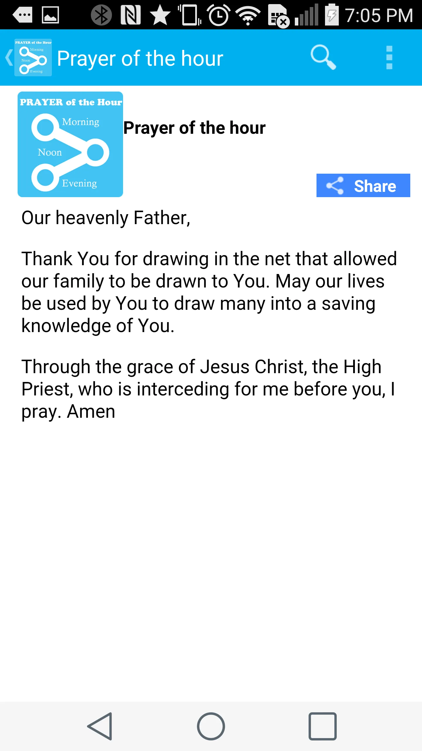 Morning, Noon & Evening Prayer | Indus Appstore | Screenshot