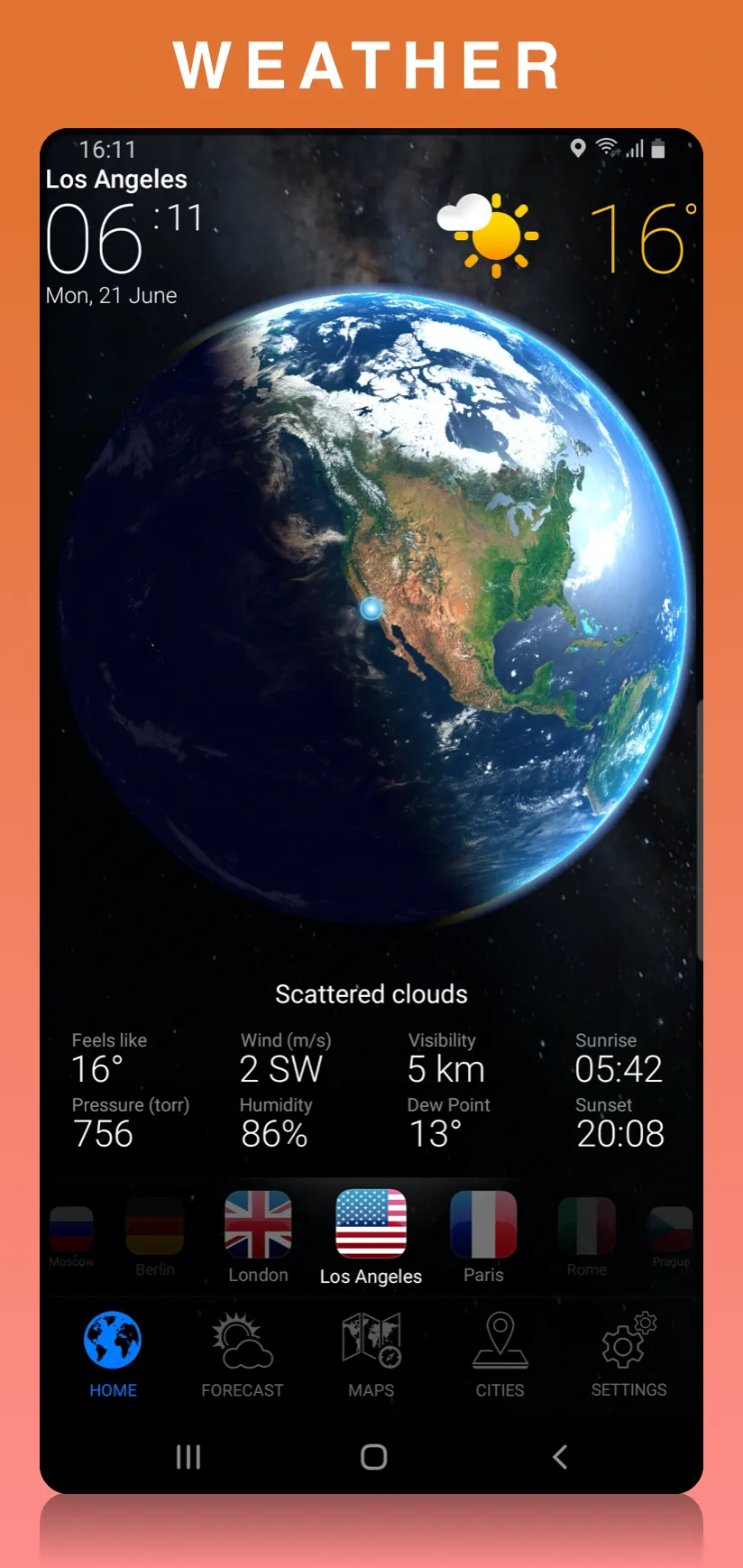 ONE METEO | Indus Appstore | Screenshot