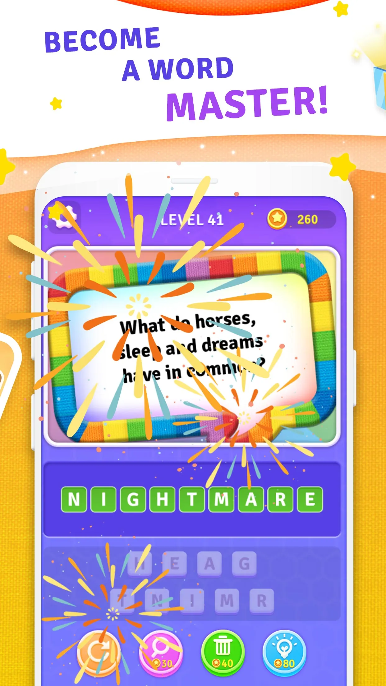 Brain Boom: Word Brain Games | Indus Appstore | Screenshot