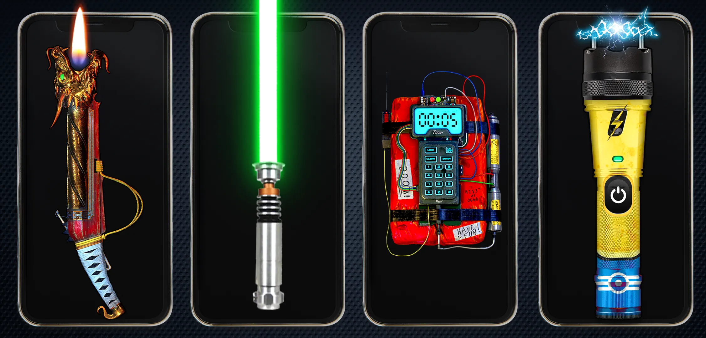 Lightsaber, Taser & Gun Sounds | Indus Appstore | Screenshot