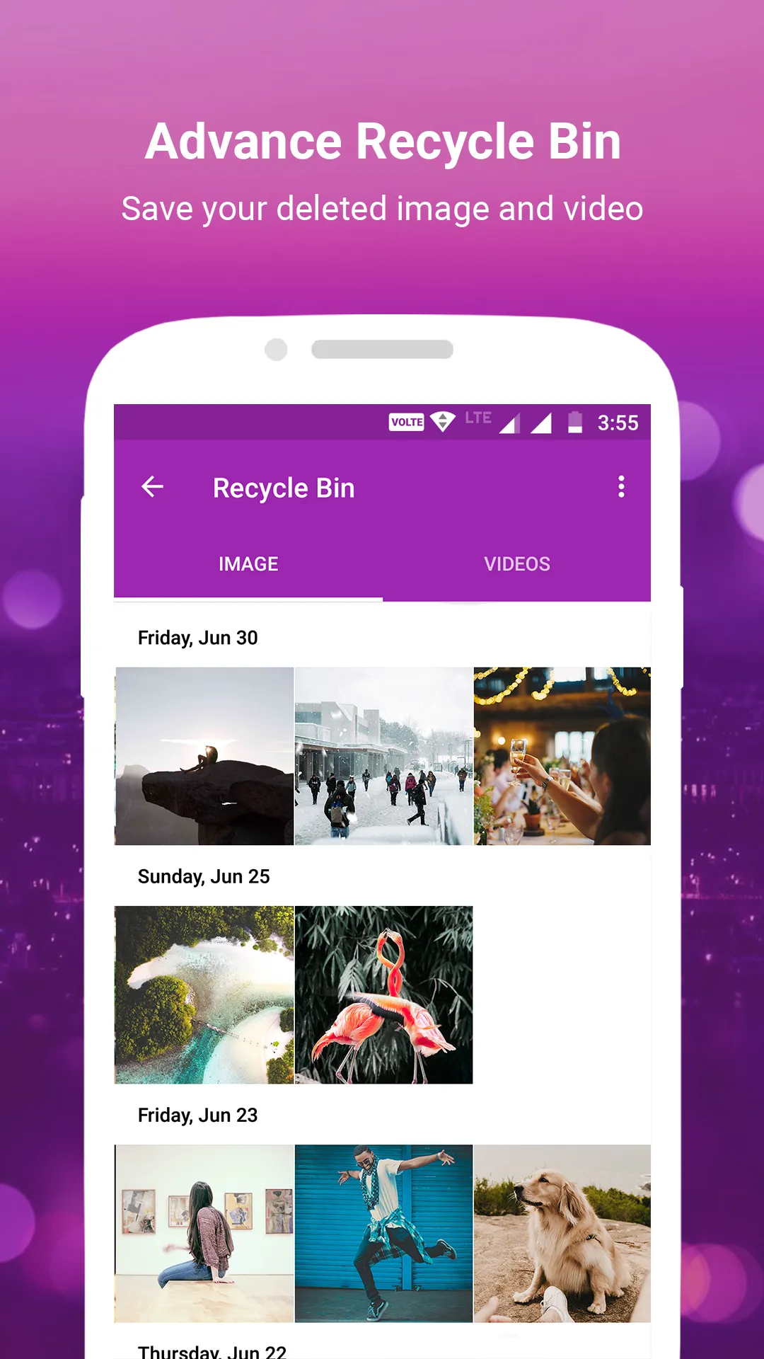 Gallery - Vault & Recycle Bin | Indus Appstore | Screenshot