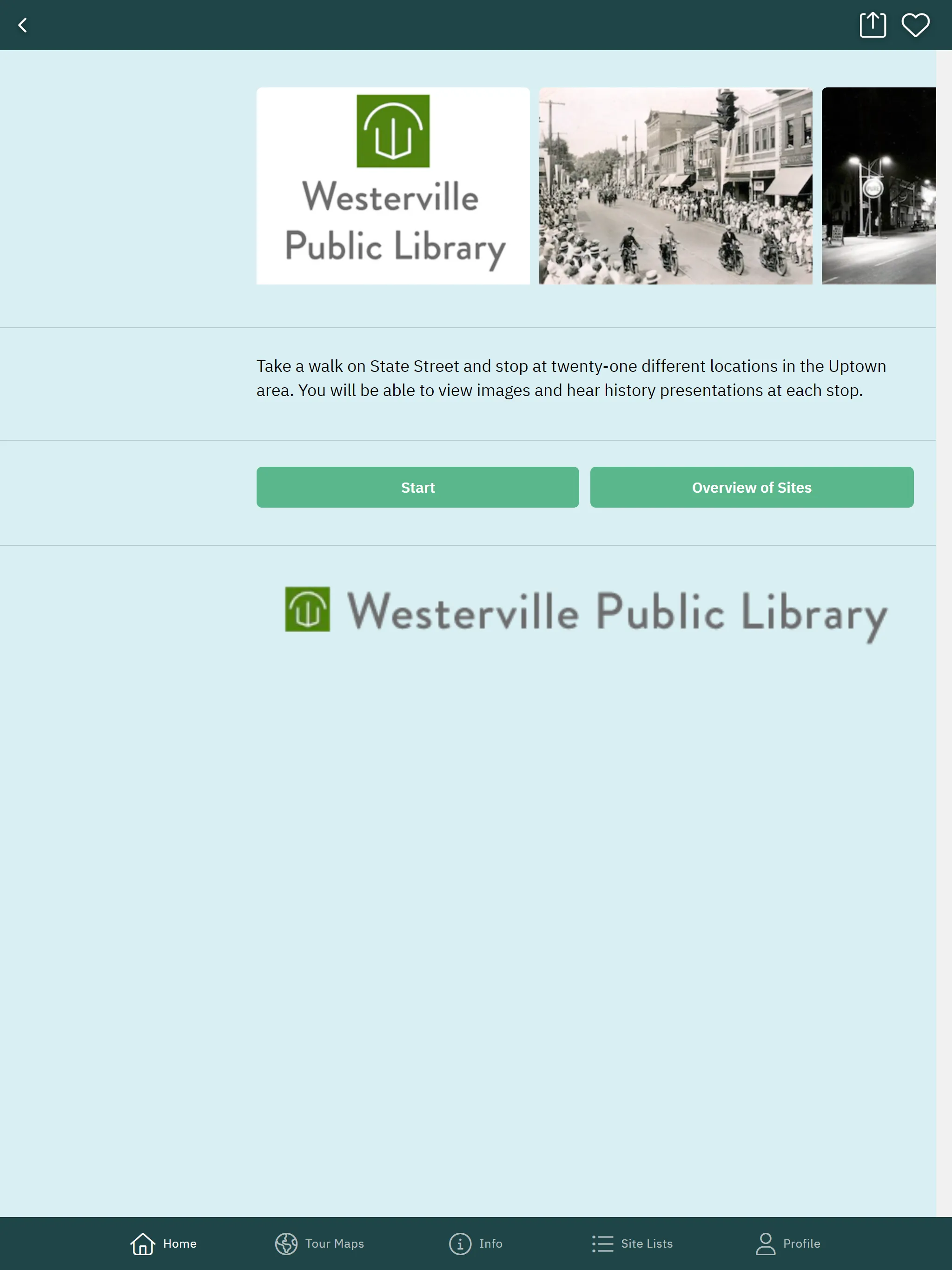 Westerville History Tours | Indus Appstore | Screenshot