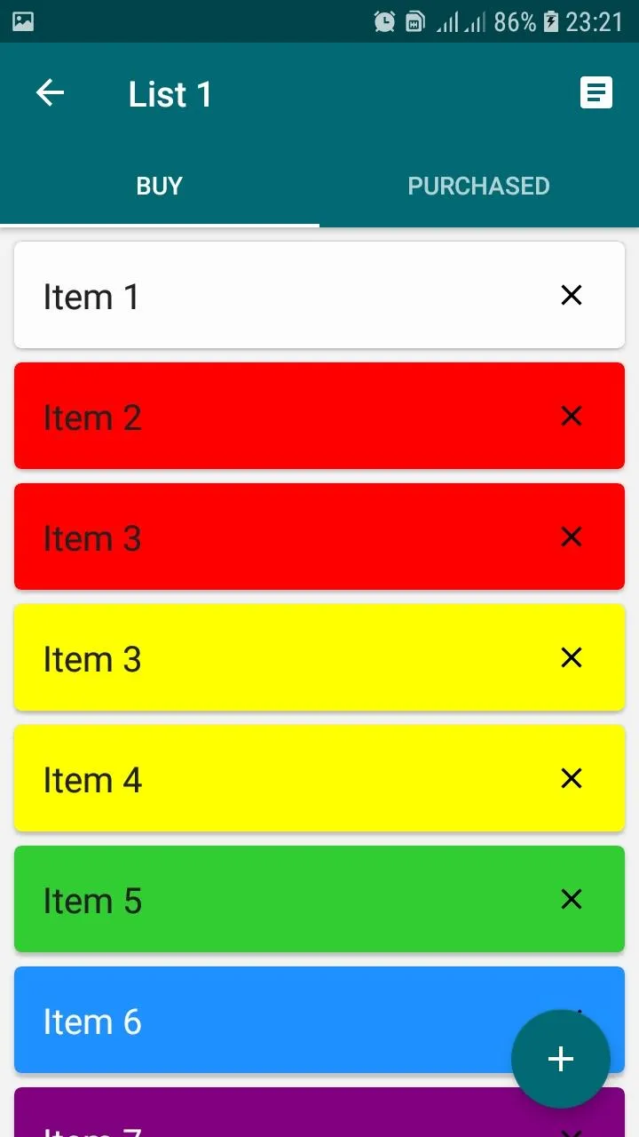 Shopping list. CheckList | Indus Appstore | Screenshot