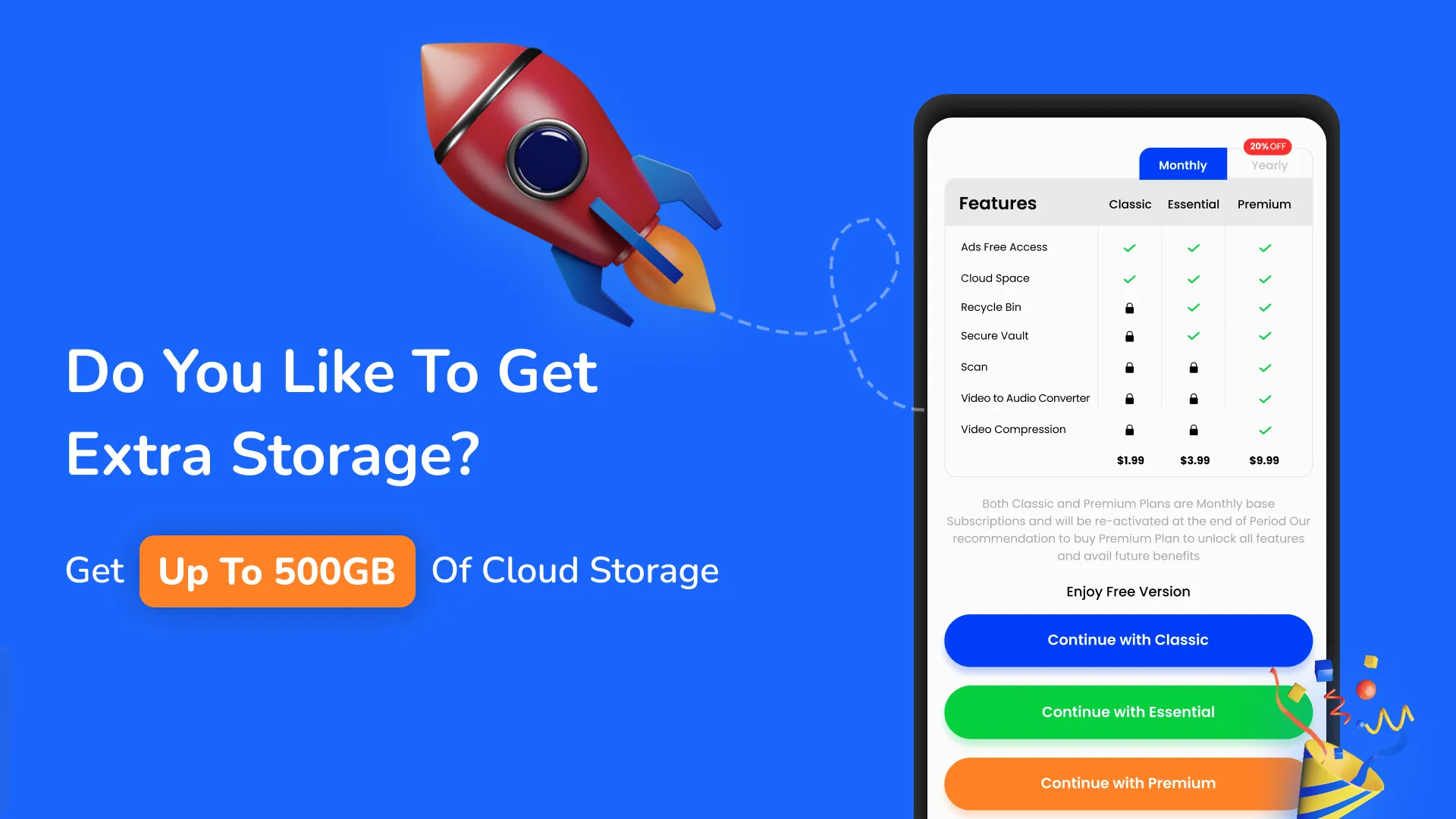Cloud Storage: Cloud Drive App | Indus Appstore | Screenshot