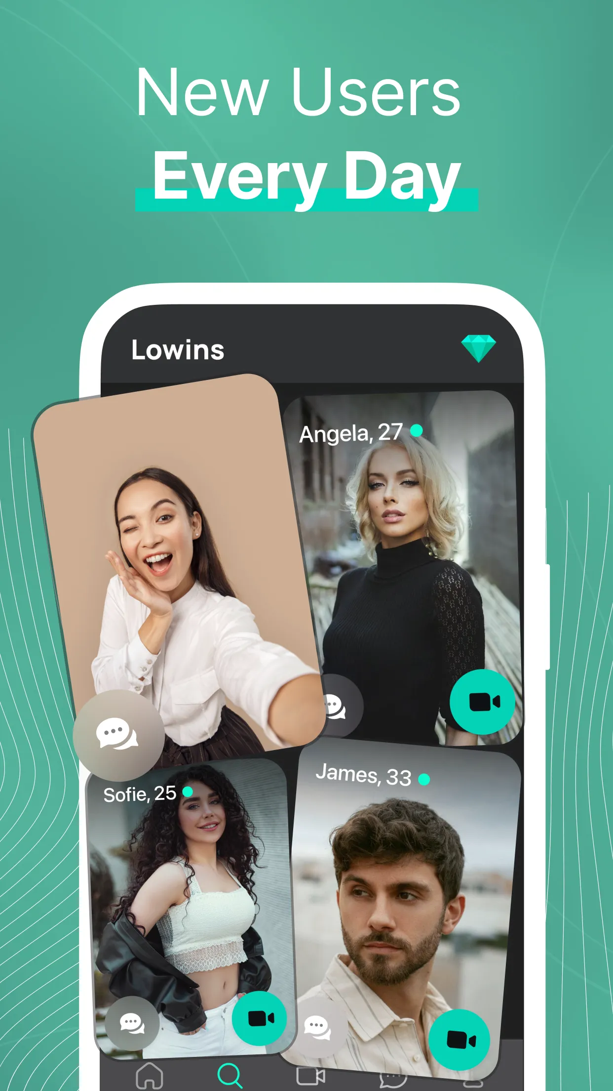 Lowins - Live Video Chat | Indus Appstore | Screenshot