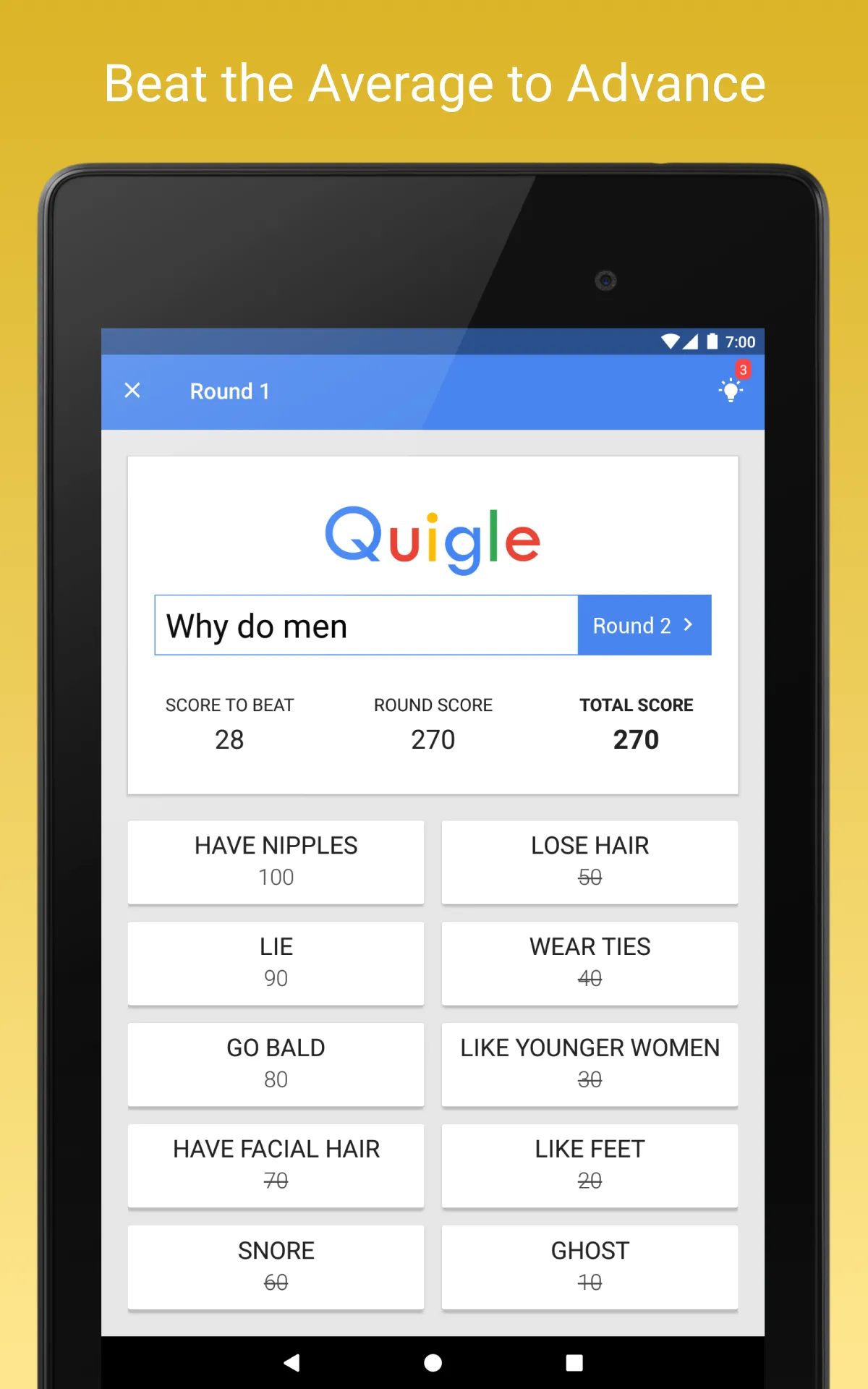 Quigle - Google Feud + Quiz | Indus Appstore | Screenshot