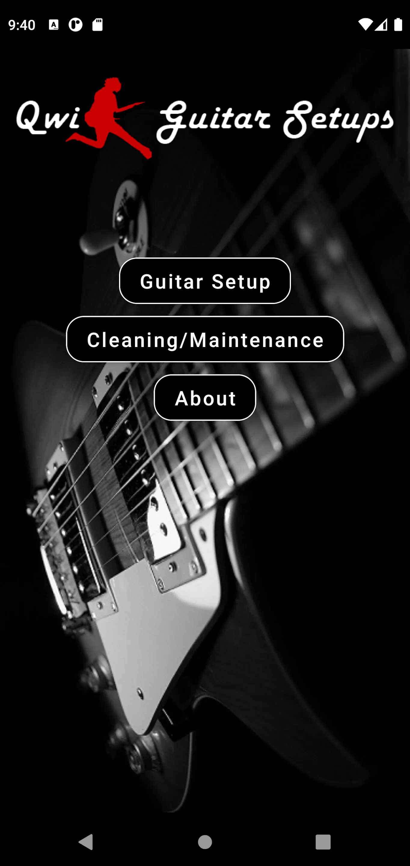 Qwik Guitar Setups | Indus Appstore | Screenshot