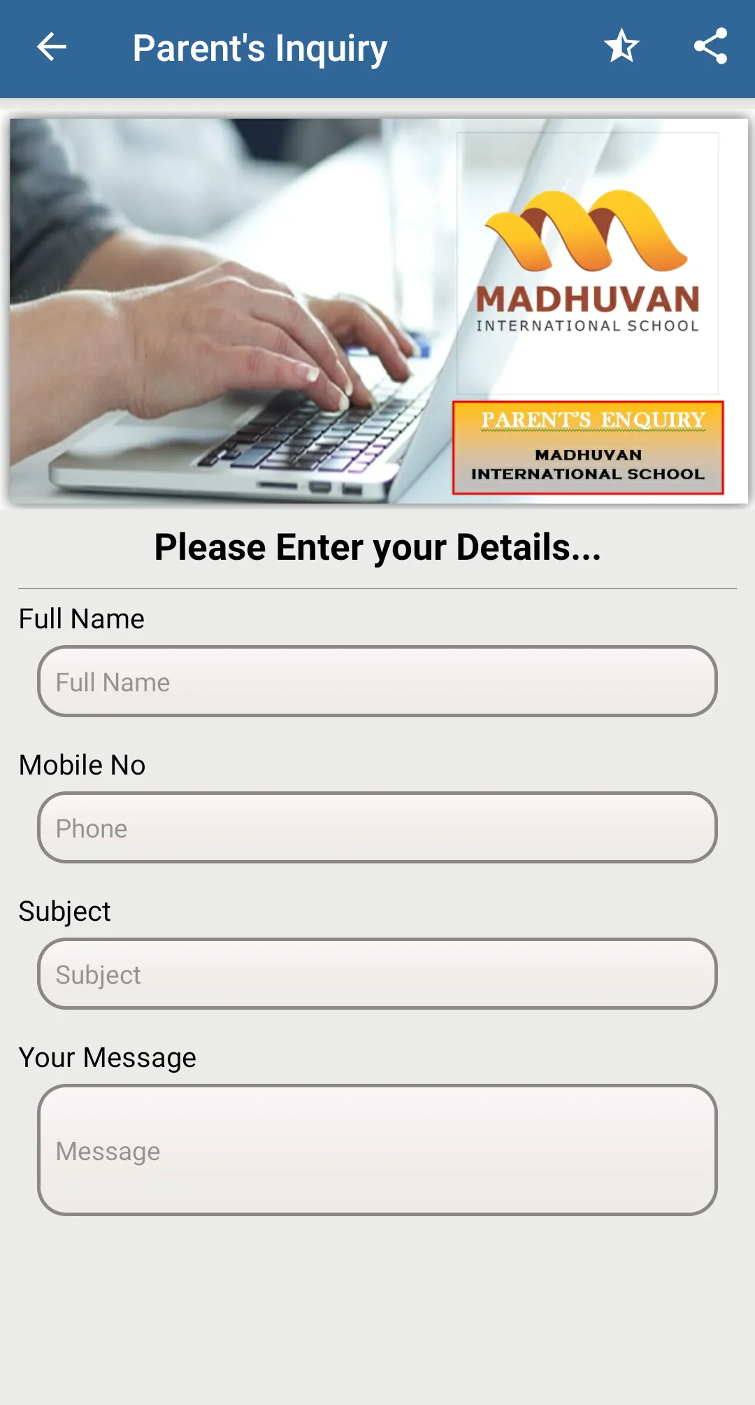 Madhuvan International School | Indus Appstore | Screenshot