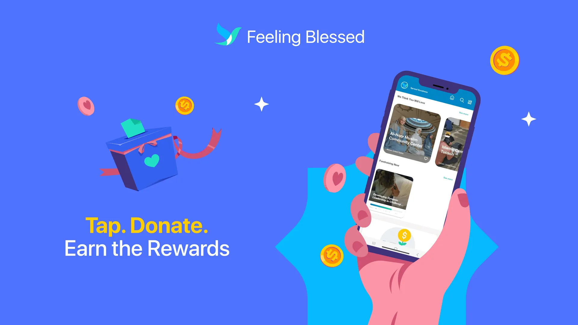 Feeling Blessed - Donation App | Indus Appstore | Screenshot