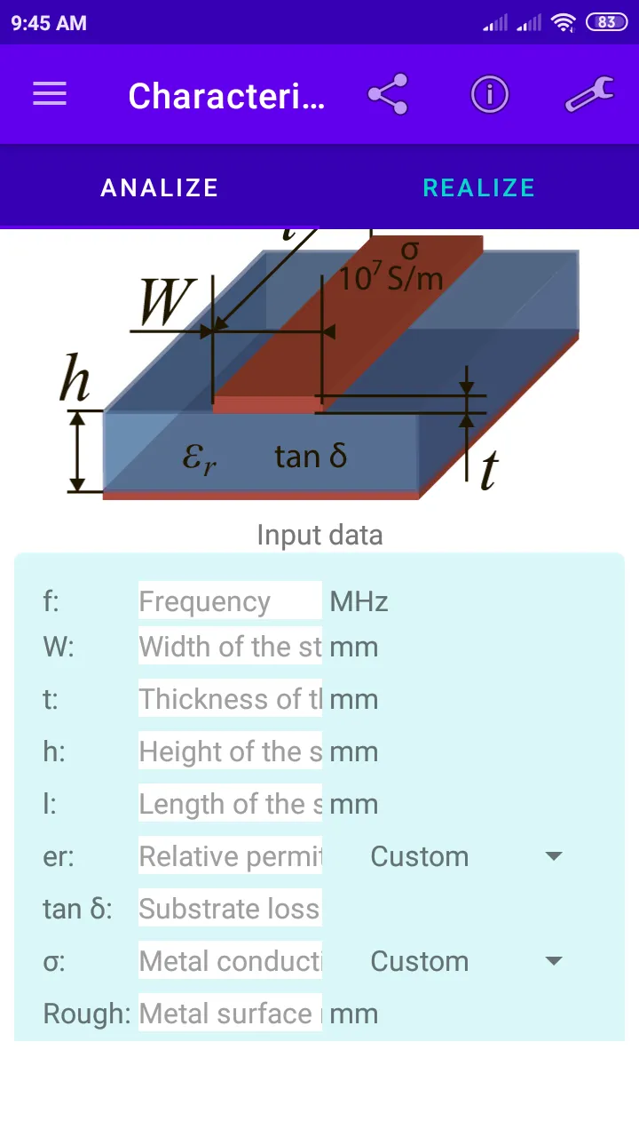 Characteristic impedance | Indus Appstore | Screenshot