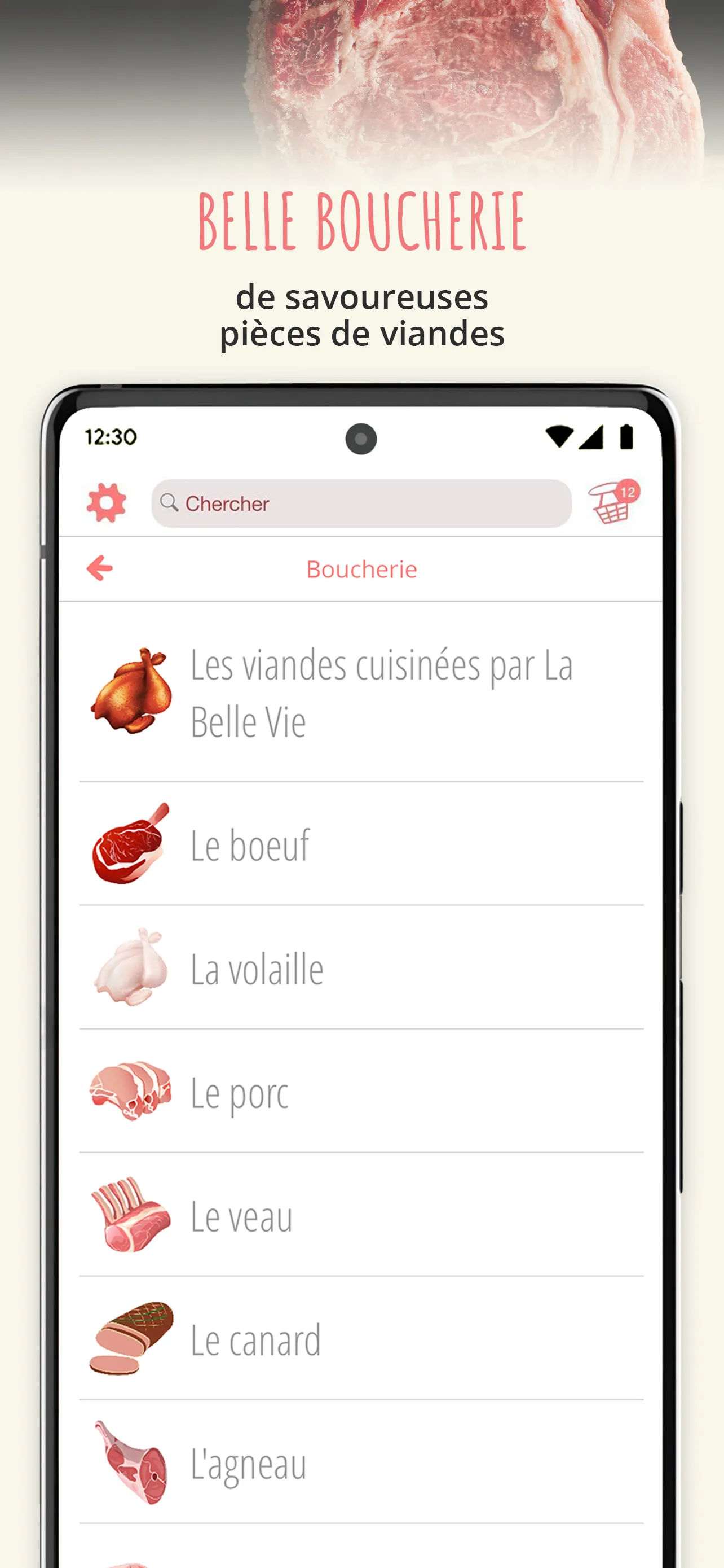 La Belle Vie: courses en ligne | Indus Appstore | Screenshot