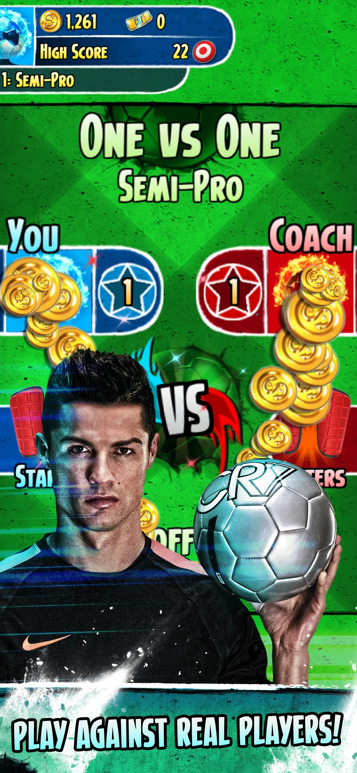 Ronaldo: Kick'n'Run Football | Indus Appstore | Screenshot