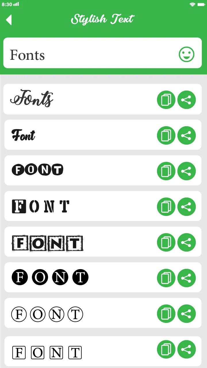 Font Keyboard: Fonts Style App | Indus Appstore | Screenshot