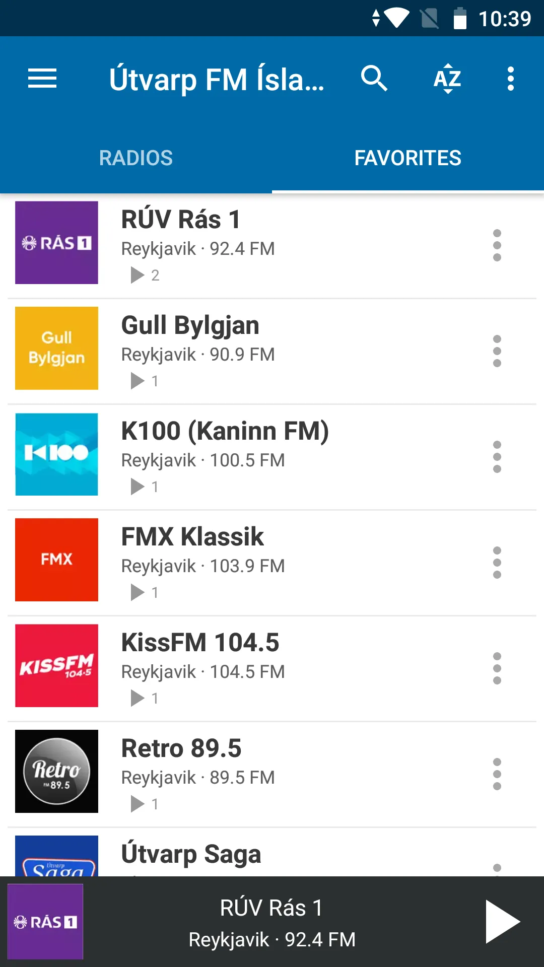 Radio FM Iceland | Indus Appstore | Screenshot