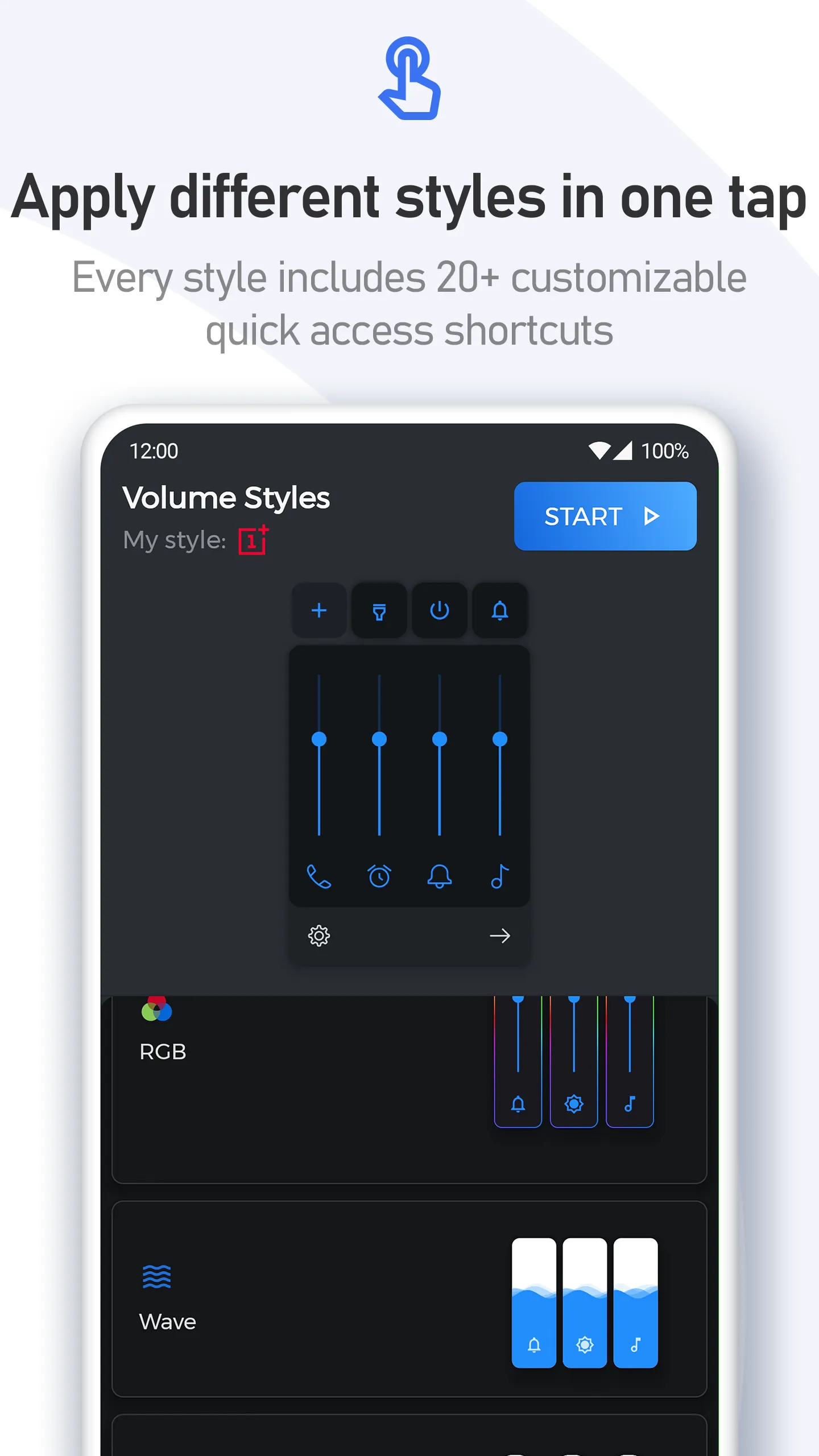 Volume Styles - Custom control | Indus Appstore | Screenshot