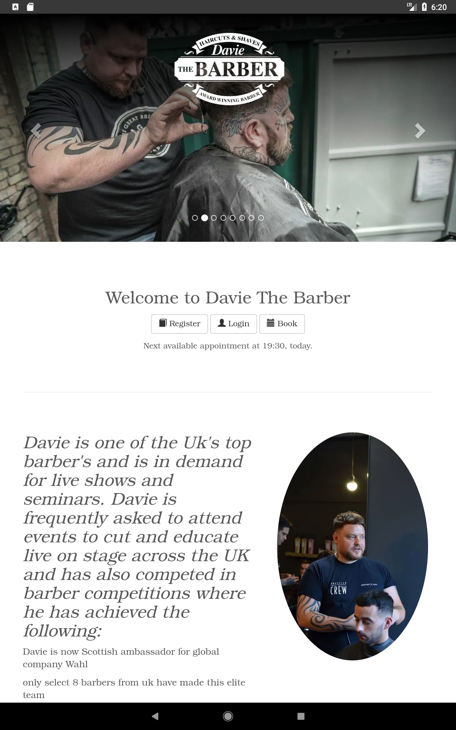 Davie The Barber | Indus Appstore | Screenshot