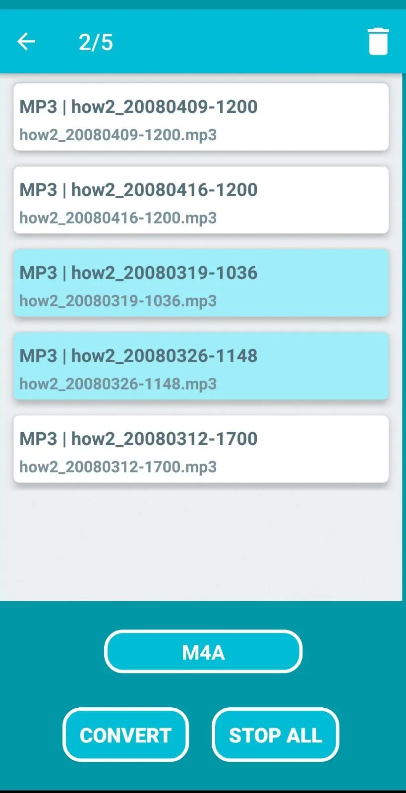 Audio Converter - All formats | Indus Appstore | Screenshot