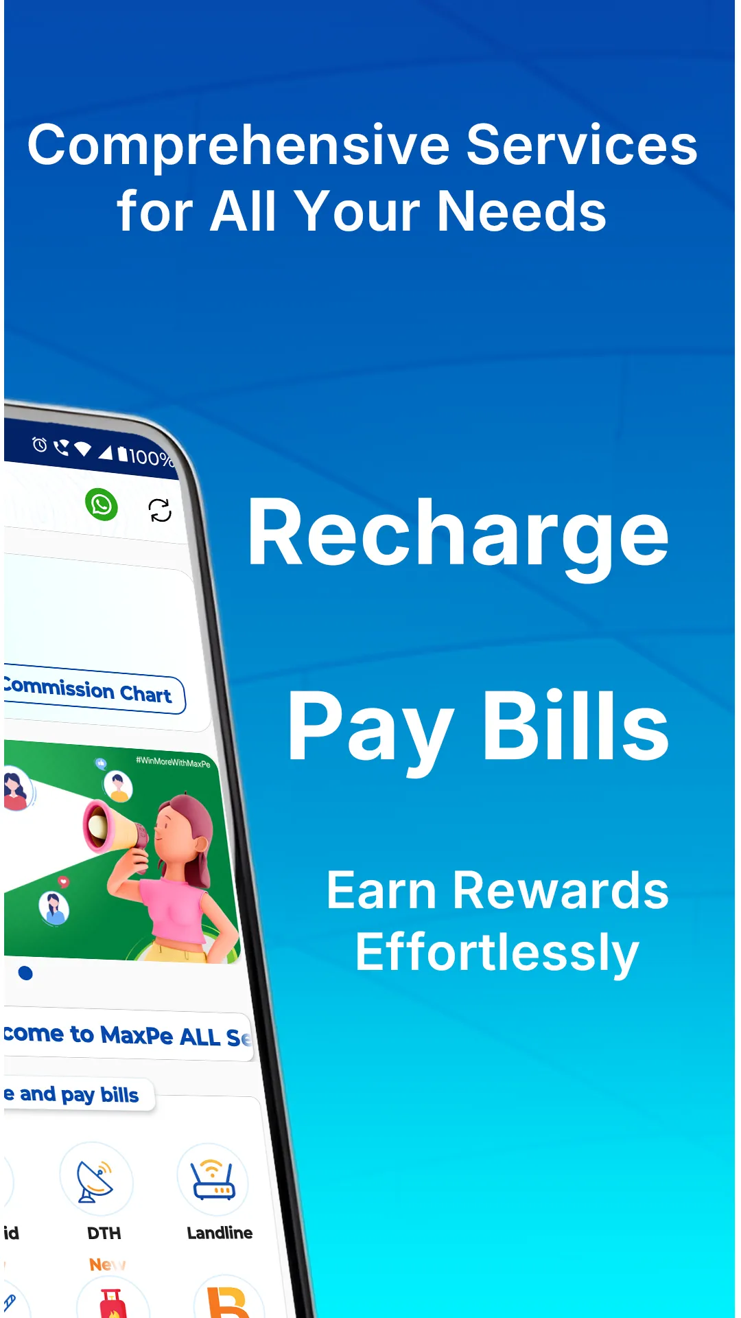 Recharge cashback bill payment | Indus Appstore | Screenshot