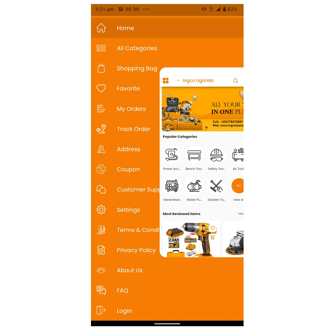 Ingco Tools Uganda | Indus Appstore | Screenshot