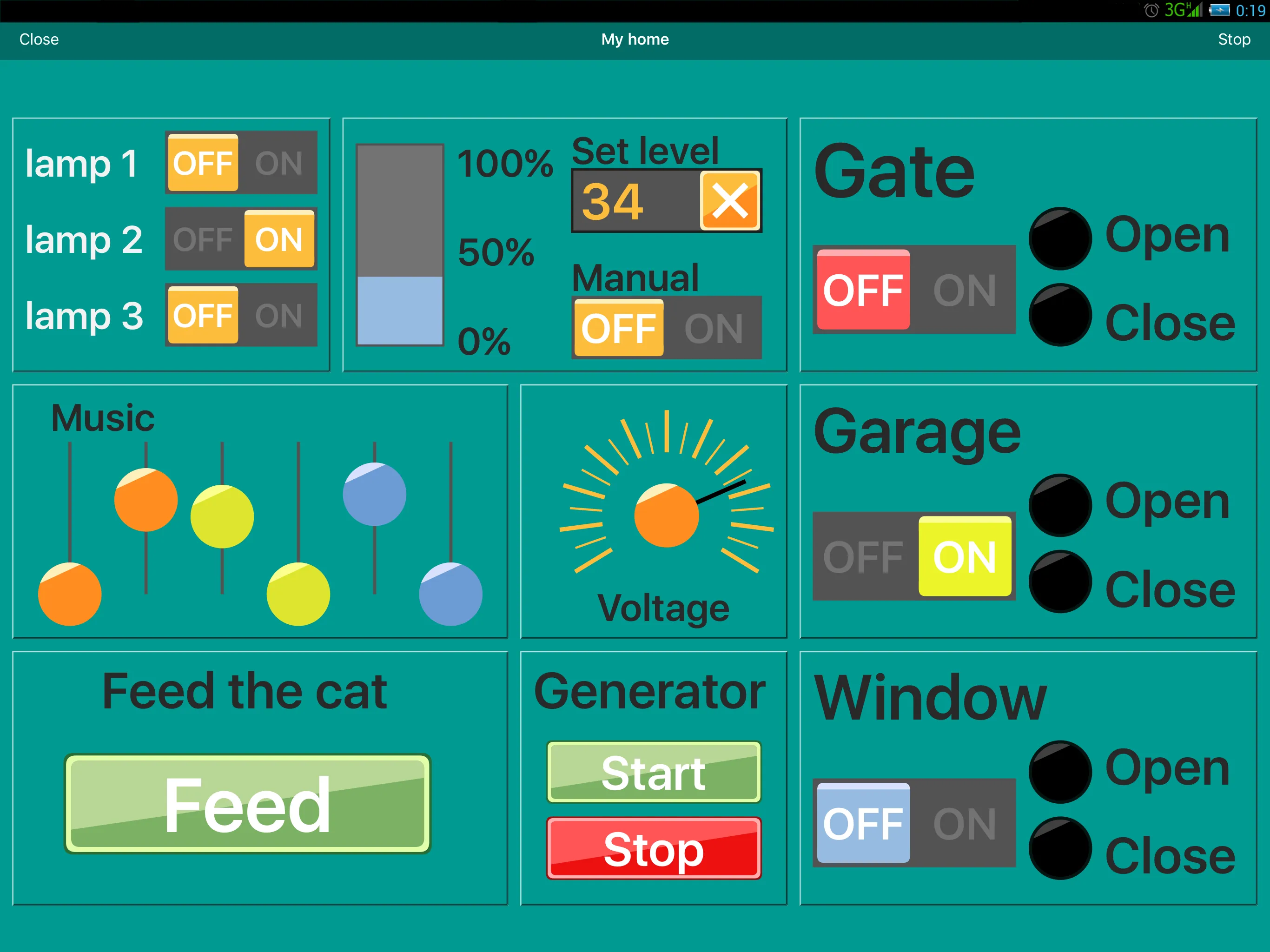 RemoteXY: Arduino control | Indus Appstore | Screenshot