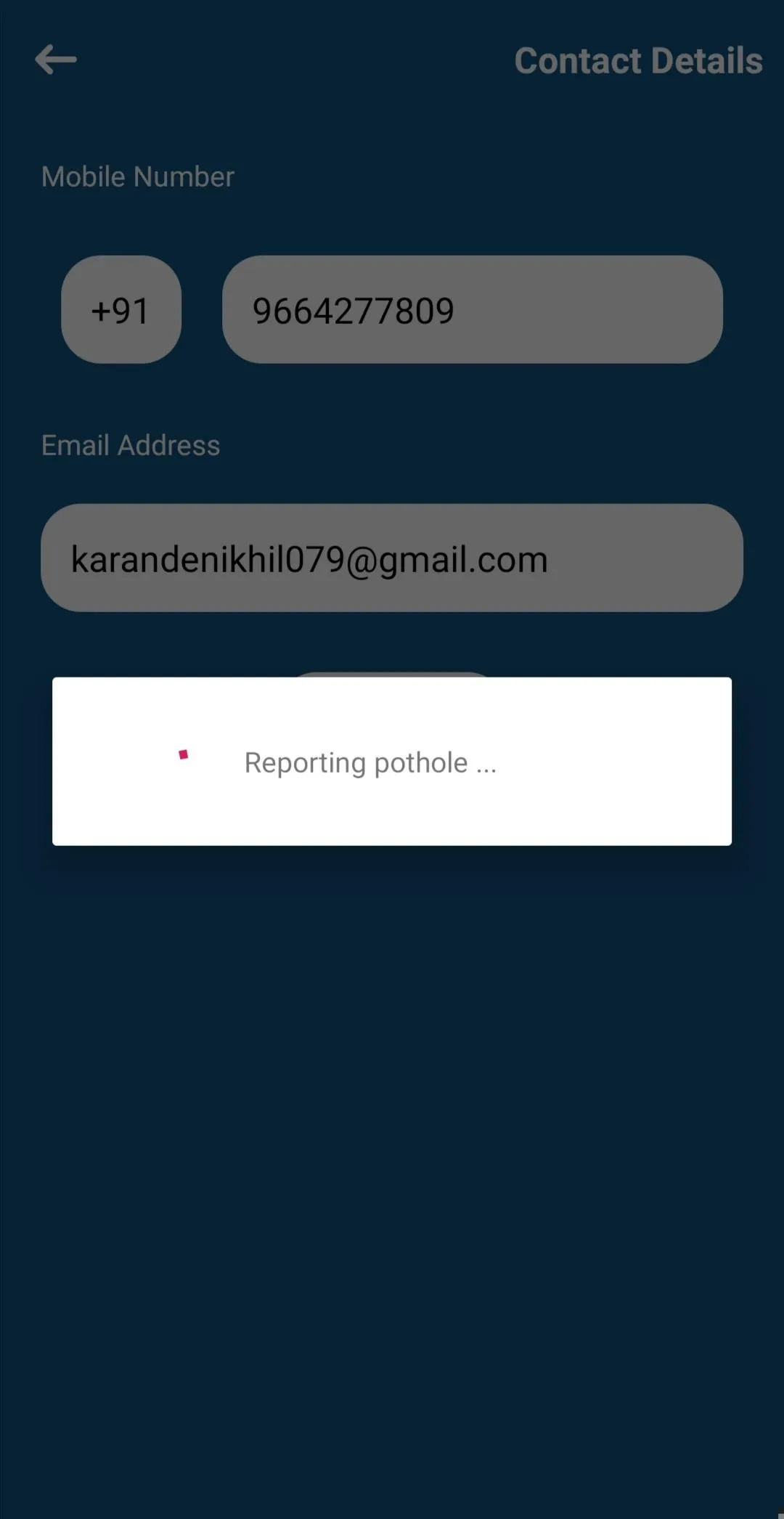 MyBMC Pothole FixIt | Indus Appstore | Screenshot