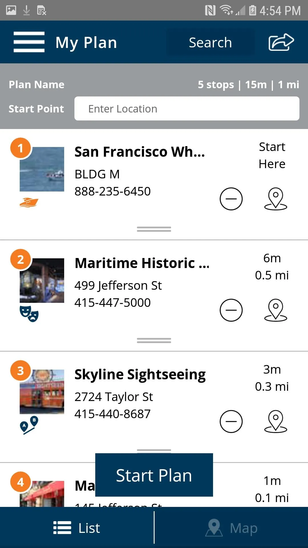 Fisherman's Wharf Trip Planner | Indus Appstore | Screenshot