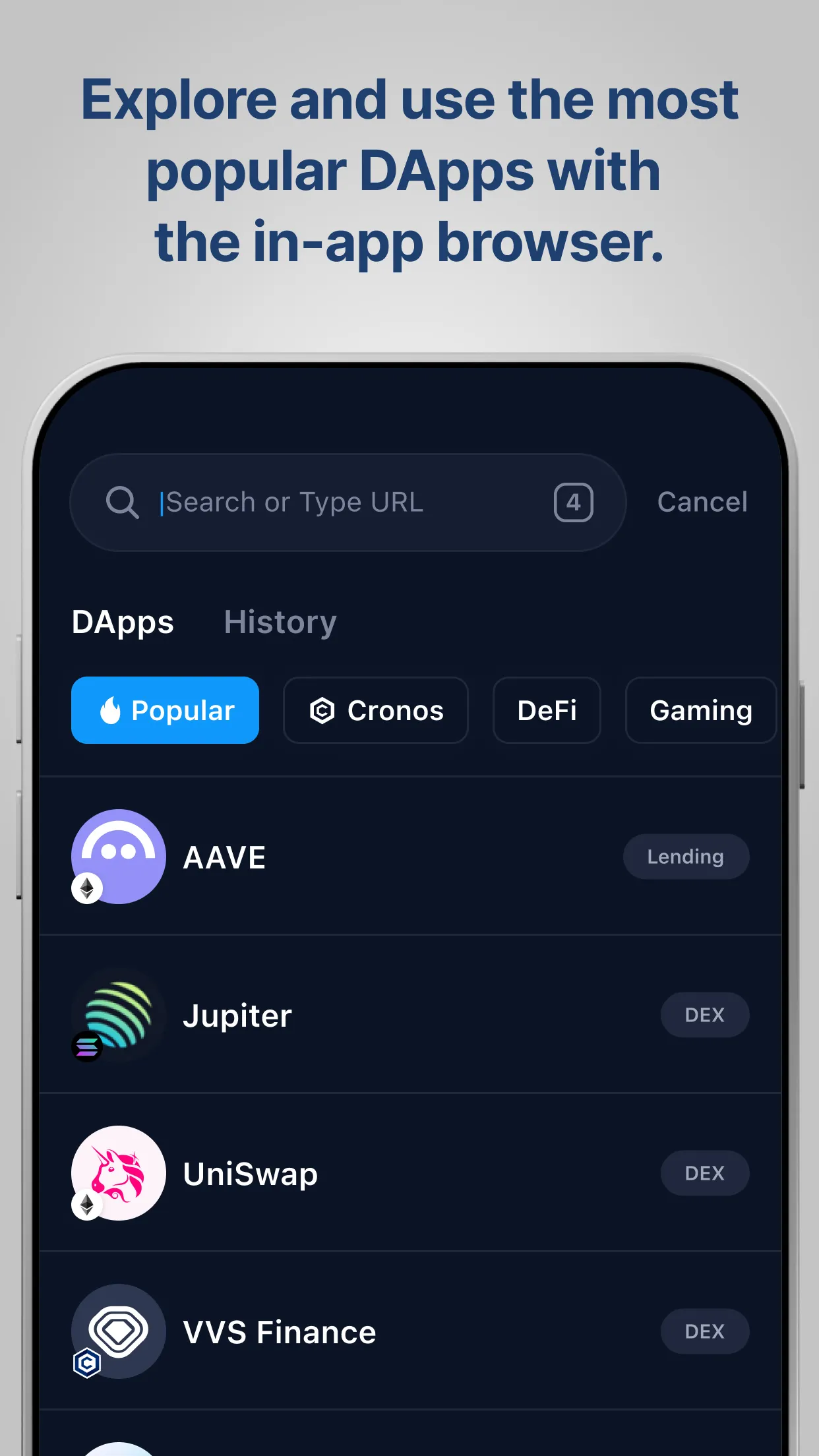 Crypto.com: Onchain Wallet - Apps on Indus Appstore