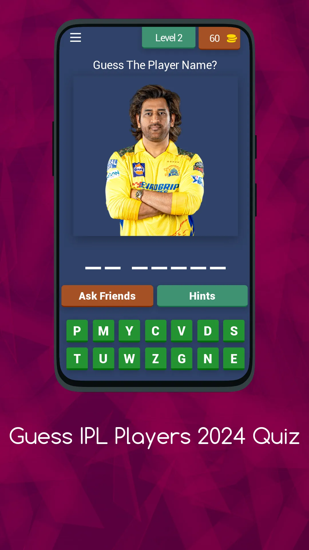 Guess IPL Players 2024 Quiz | Indus Appstore | Screenshot