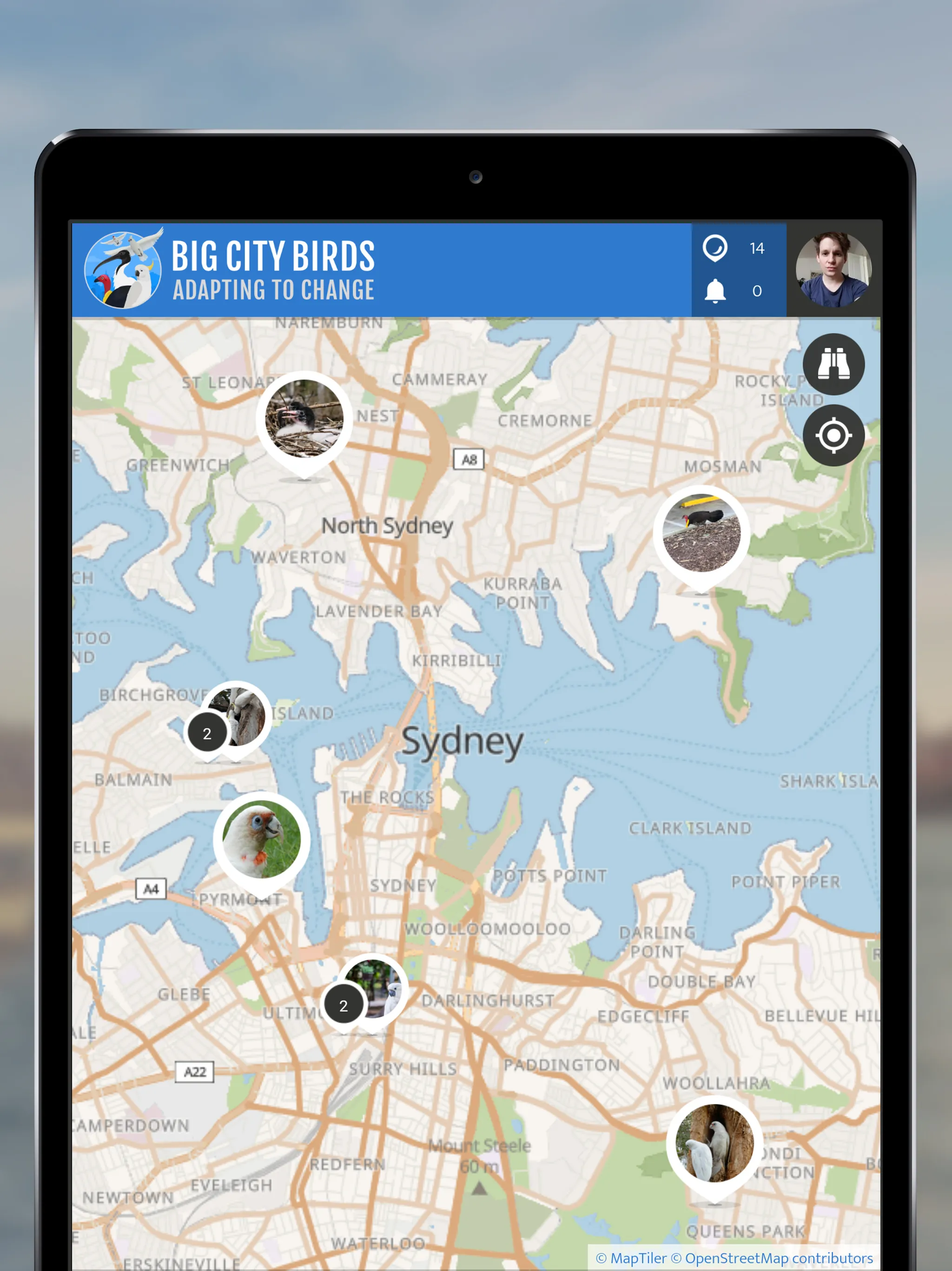 Big City Birds | SPOTTERON | Indus Appstore | Screenshot