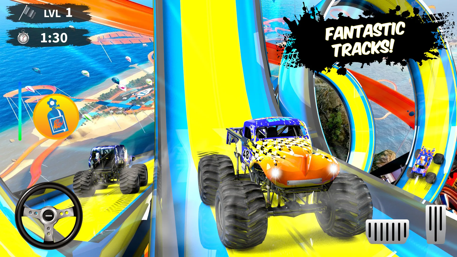 Fearless Wheels 4x4 car games | Indus Appstore | Screenshot