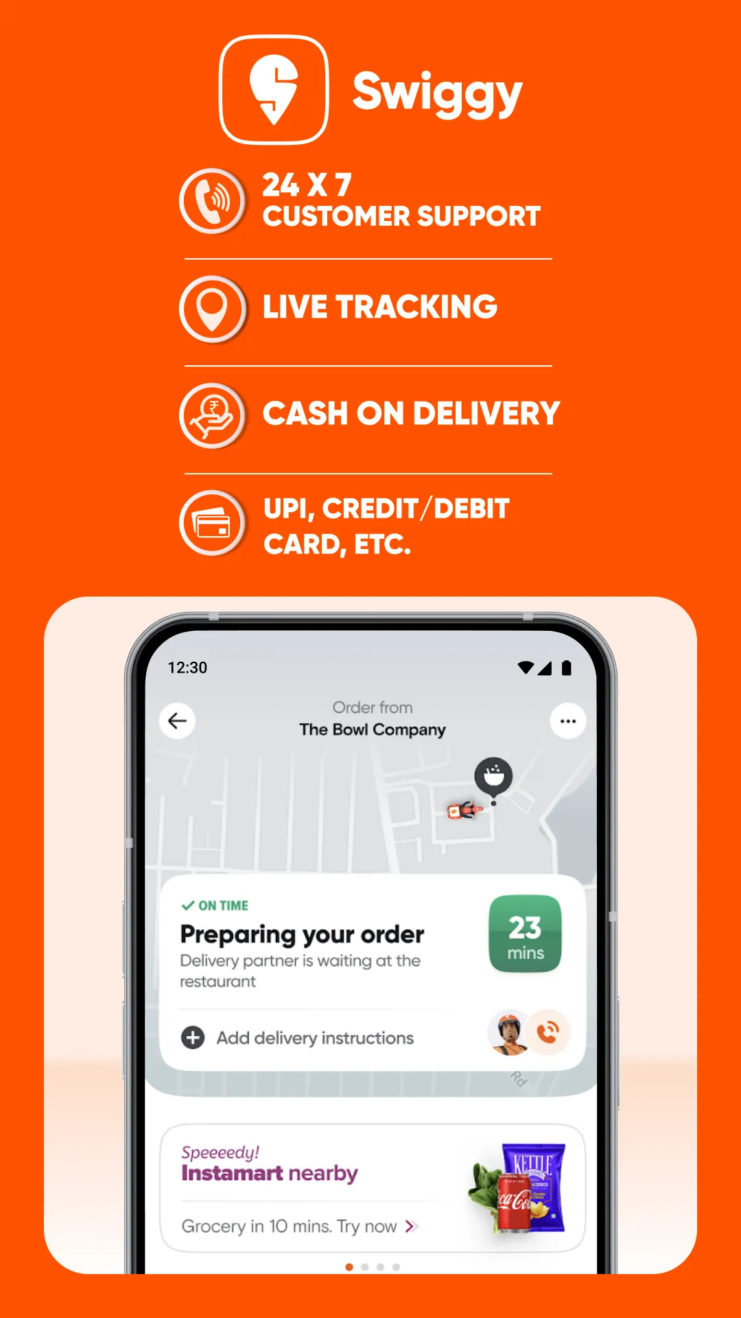Swiggy: Food Instamart Dineout | Indus Appstore | Screenshot