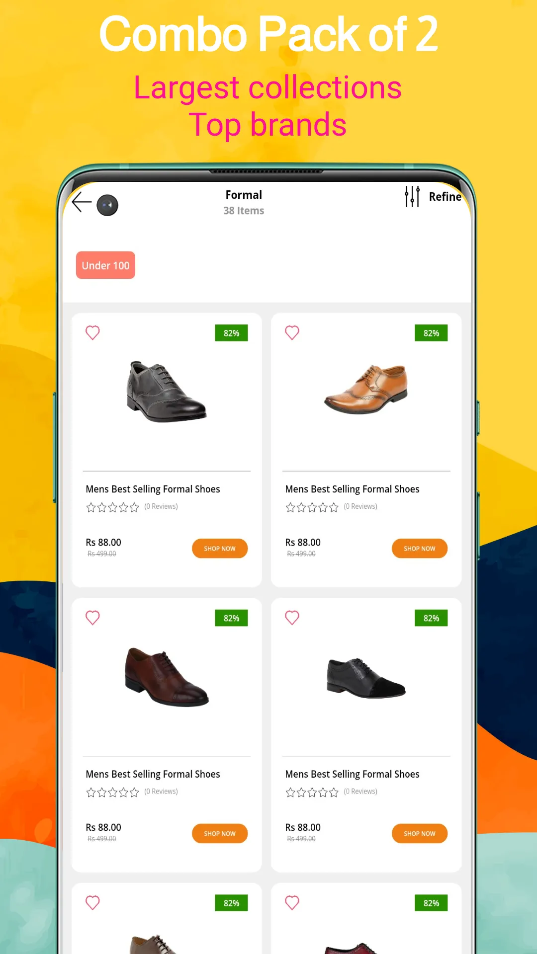 Men Shoes Online Shopping app | Indus Appstore | Screenshot