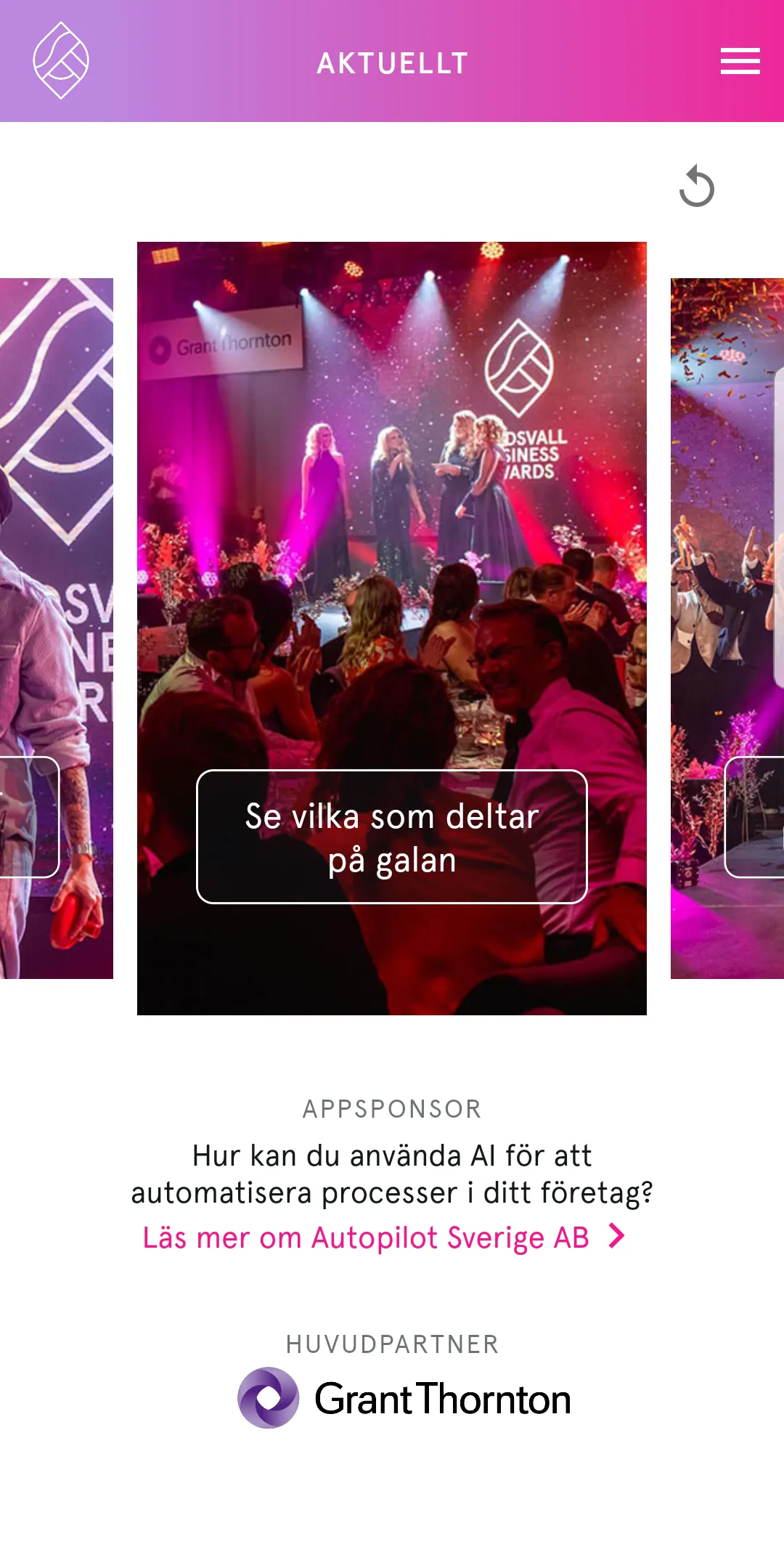 Sundsvall Business Awards | Indus Appstore | Screenshot