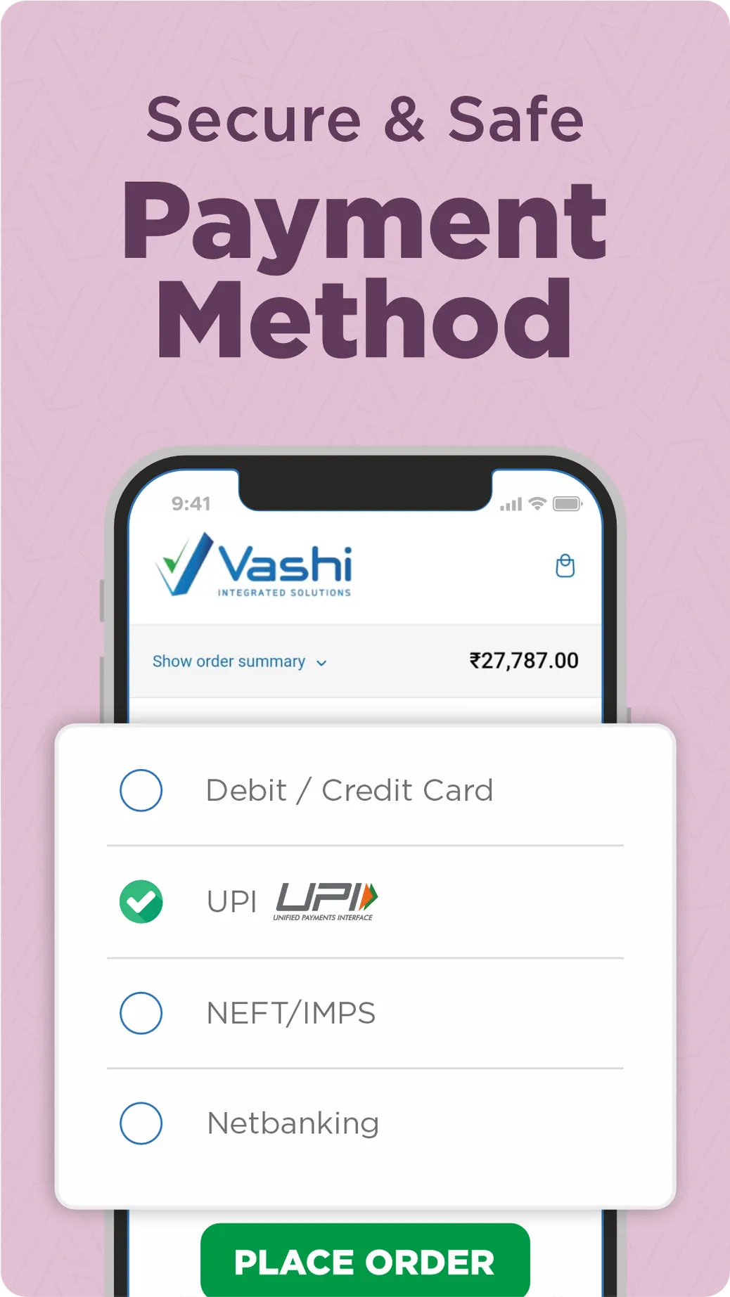 Vashi Integrated Solutions | Indus Appstore | Screenshot