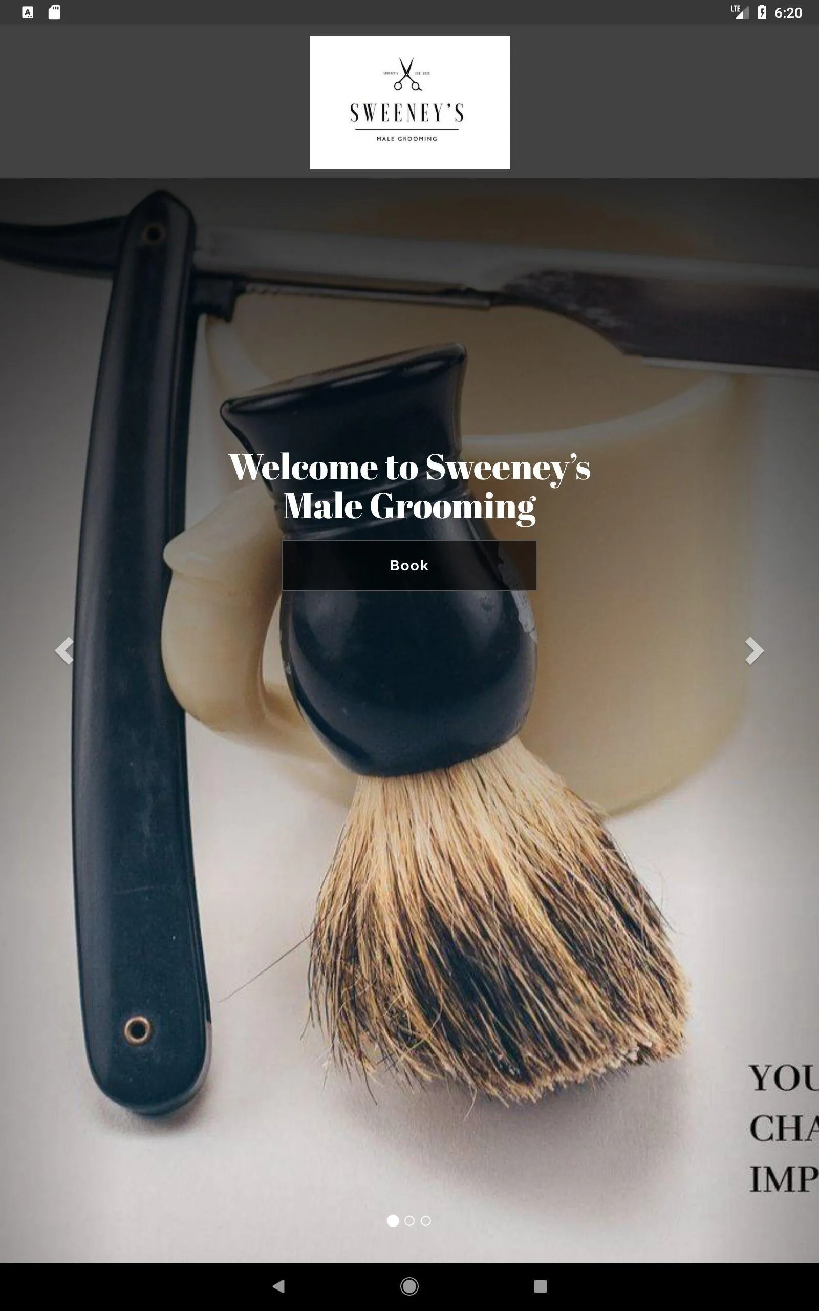 Sweeney's Male Grooming | Indus Appstore | Screenshot