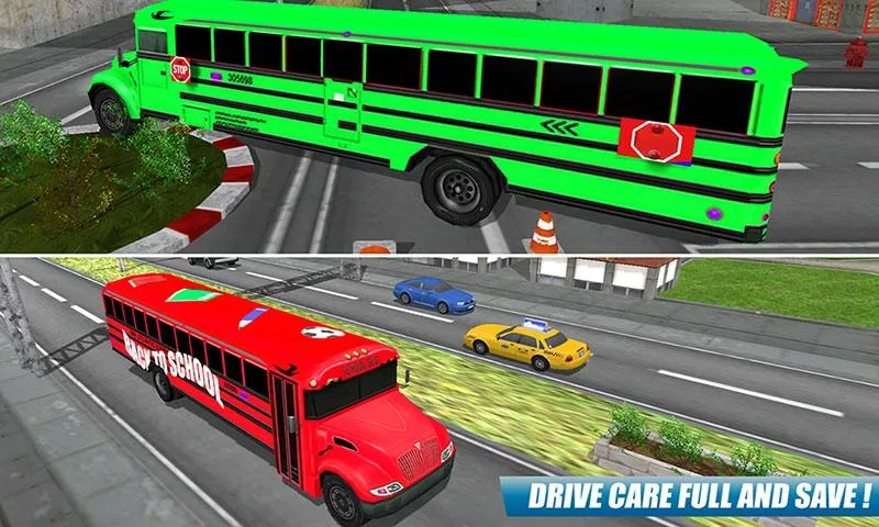 School Bus Driving Game | Indus Appstore | Screenshot