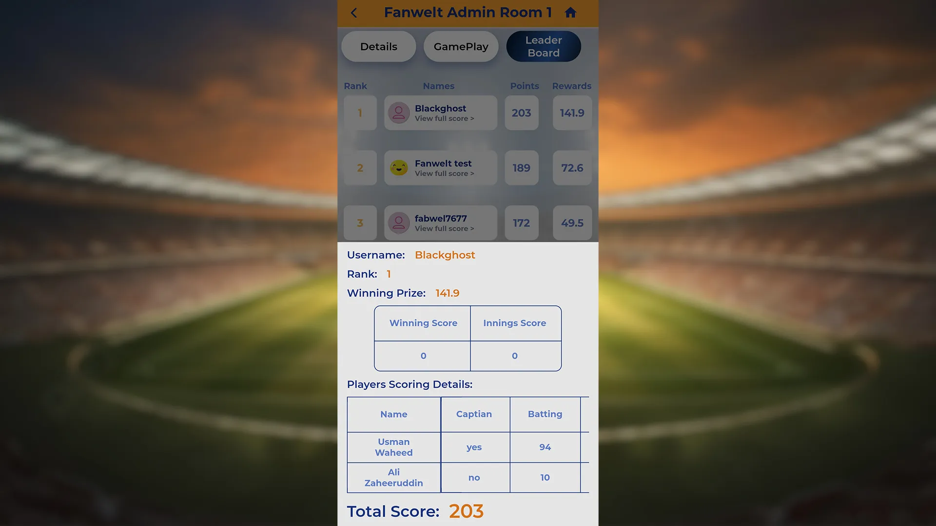 Fanwelt | Indus Appstore | Screenshot