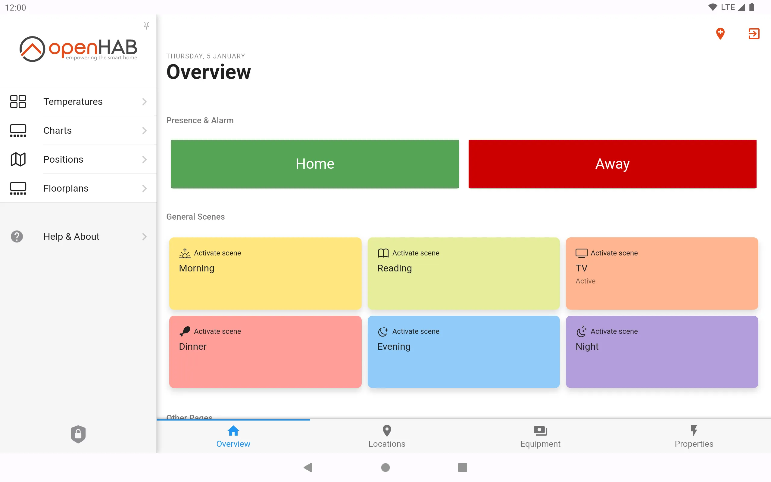 openHAB | Indus Appstore | Screenshot