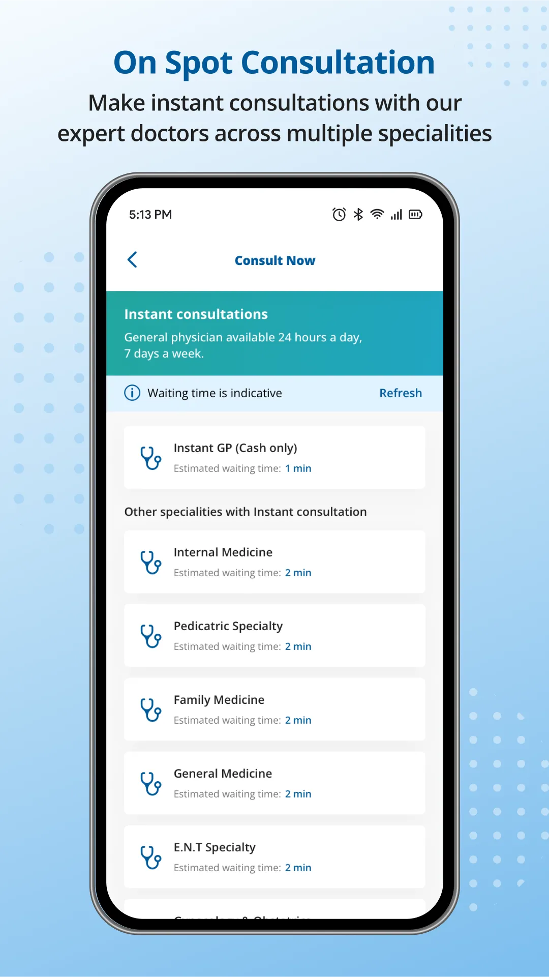 NahdiCare Clinics | Indus Appstore | Screenshot