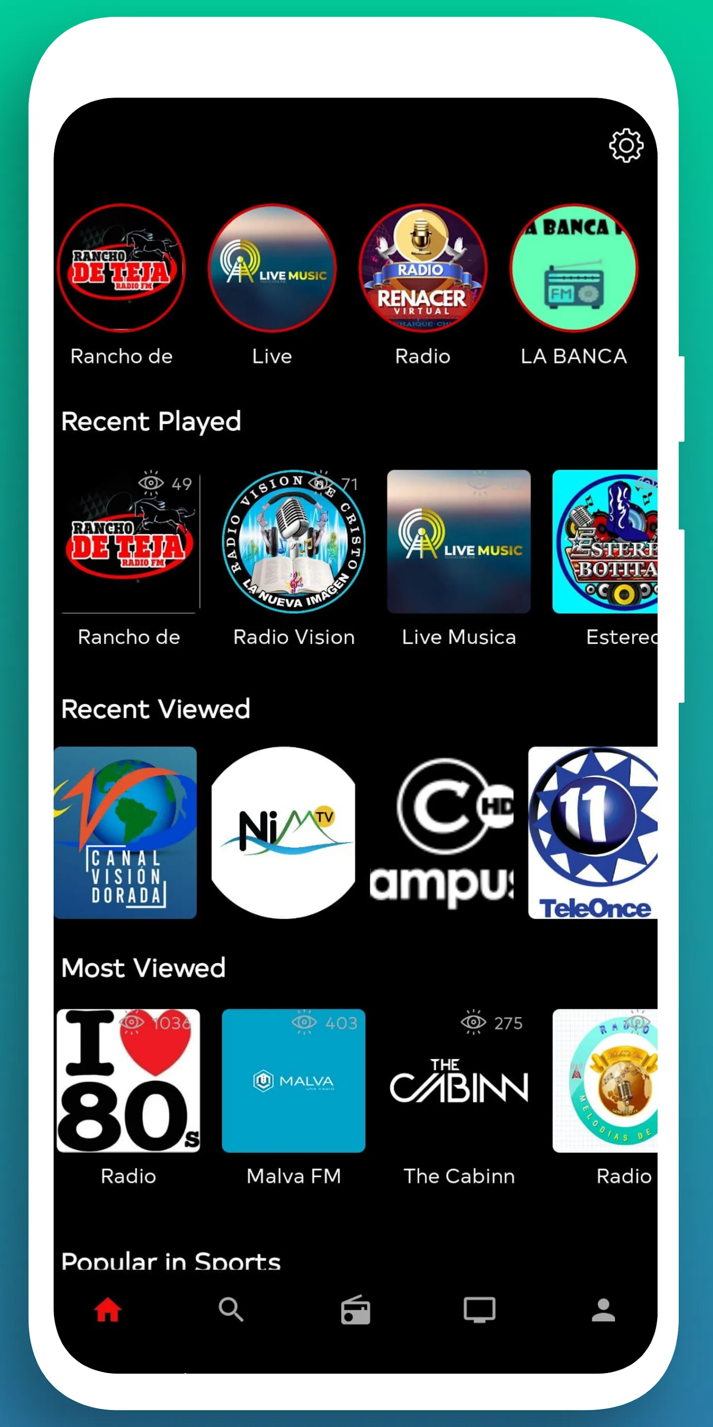 Marimba de Guatemala Radio | Indus Appstore | Screenshot