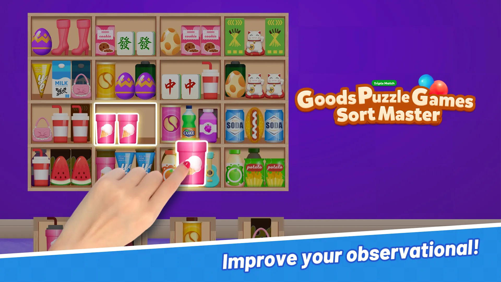 Goods Puzzle Games-Sort Master | Indus Appstore | Screenshot