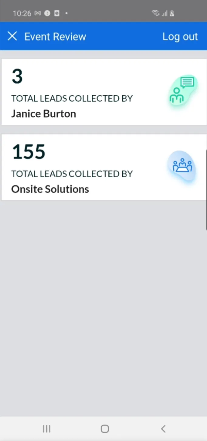 Cvent LeadCapture | Indus Appstore | Screenshot