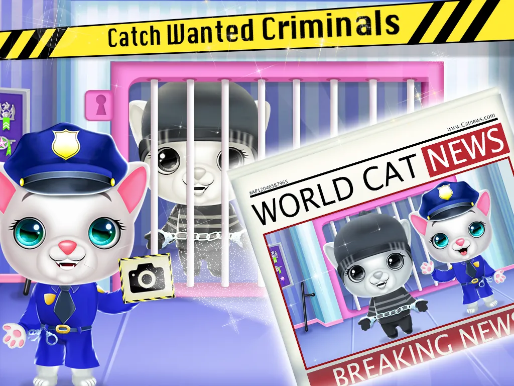 Kitty Cat Police Fun Care | Indus Appstore | Screenshot