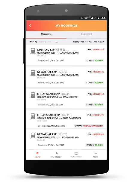 IRCTC Rail Connect | Indus Appstore | Screenshot