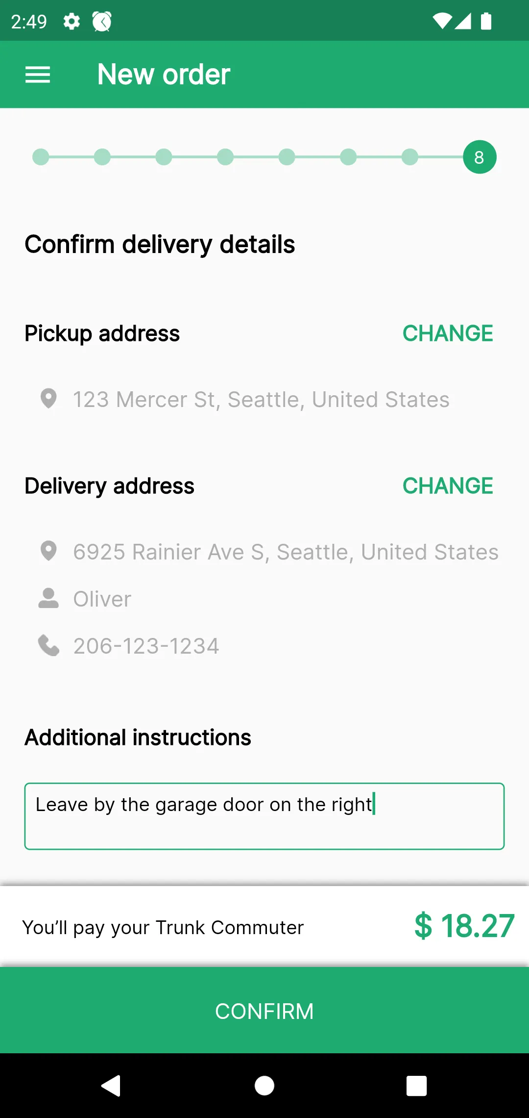 Trunk - Package deliveries | Indus Appstore | Screenshot