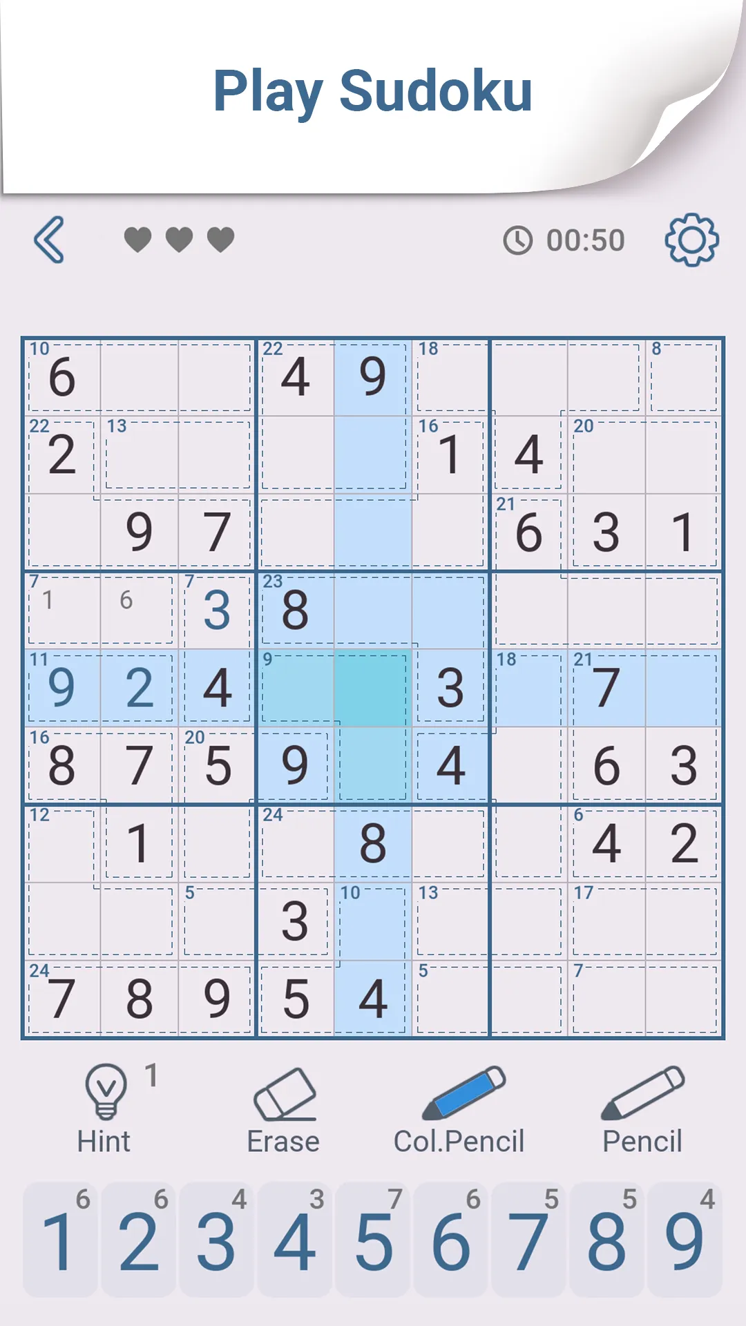 Killer Sudoku: Brain Puzzles | Indus Appstore | Screenshot