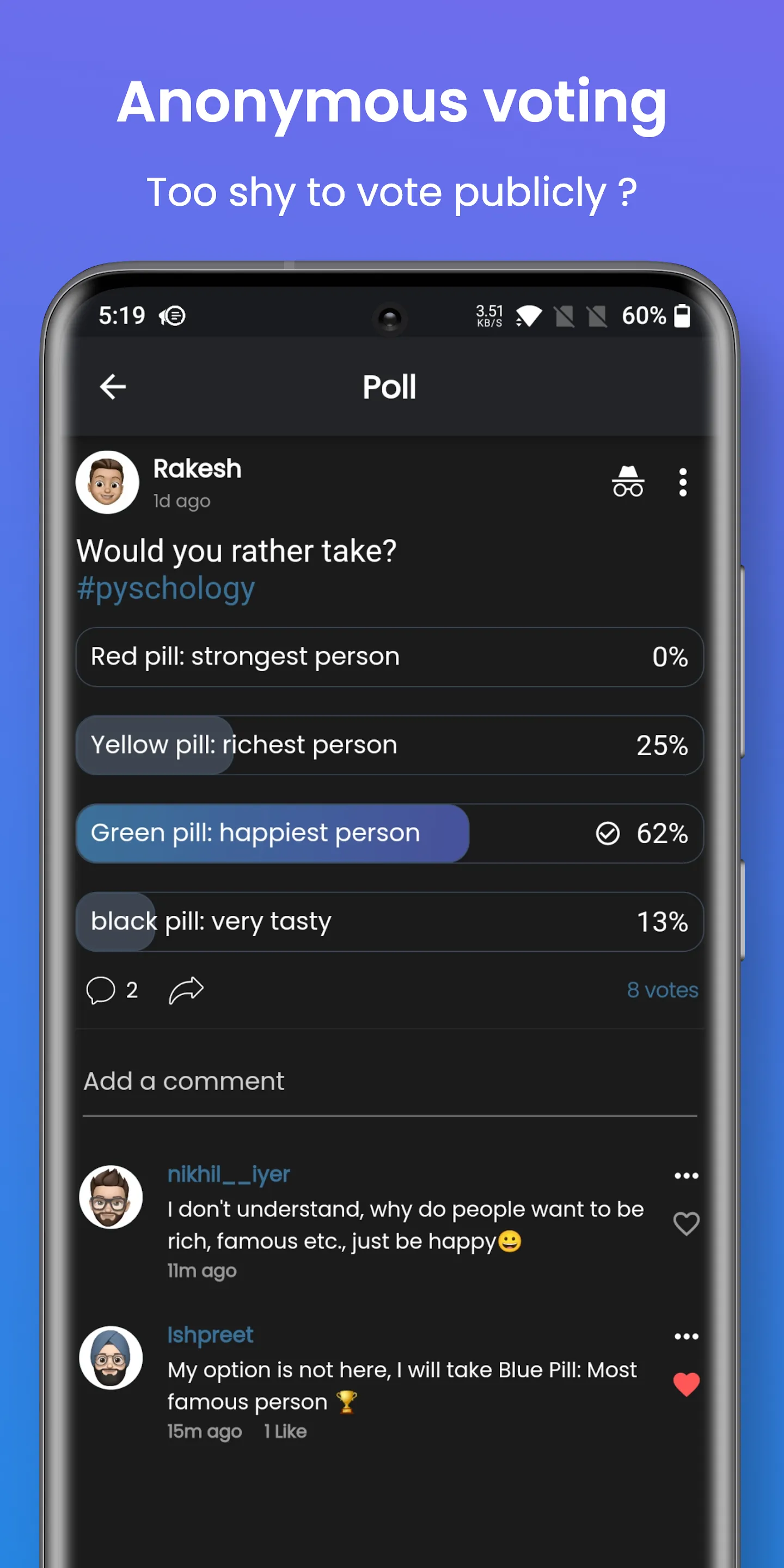 Opino - Social App for Polls | Indus Appstore | Screenshot