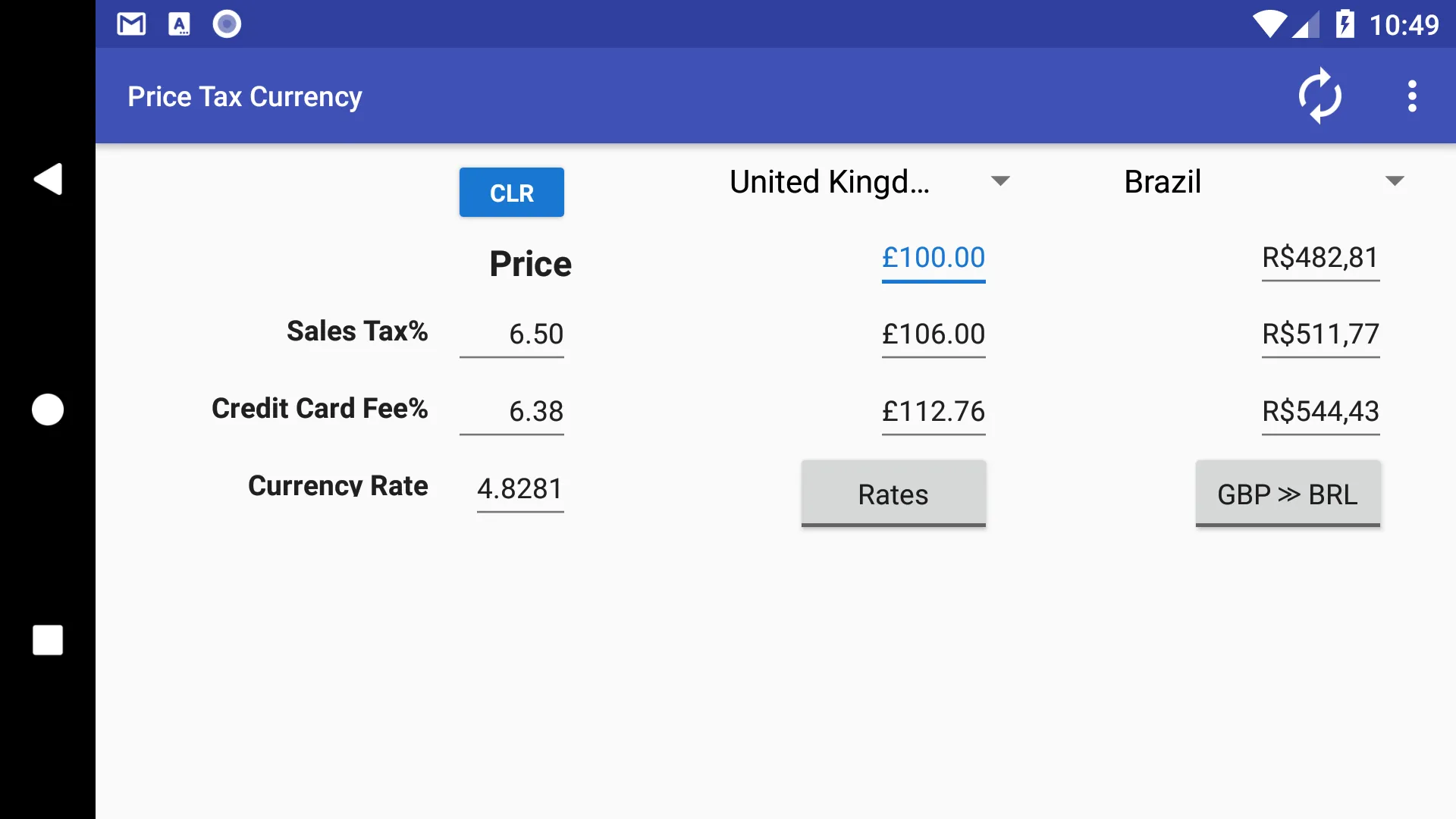 Price Tax Currency | Indus Appstore | Screenshot