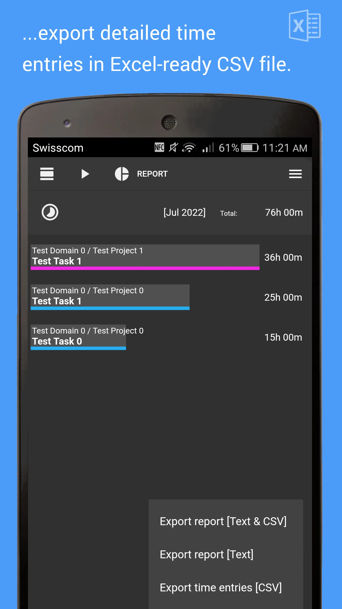 Time Tracker - Timesheet | Indus Appstore | Screenshot